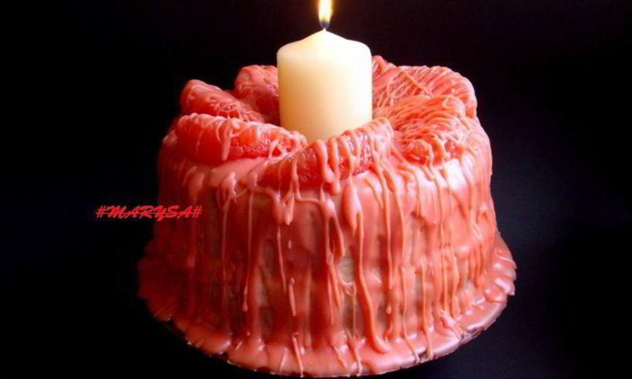 Рецепт блинного торта свеча