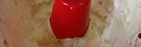 блинный торт свеча