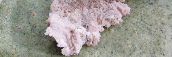 блинный тортик с грибным соусом