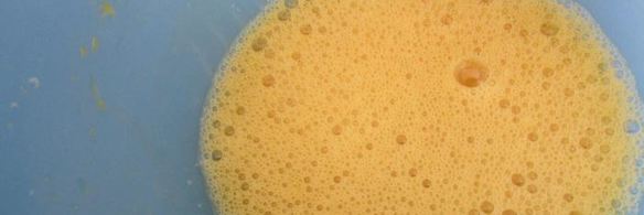 блинный тортик с грибным соусом