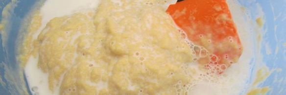 блинный тортик с грибным соусом