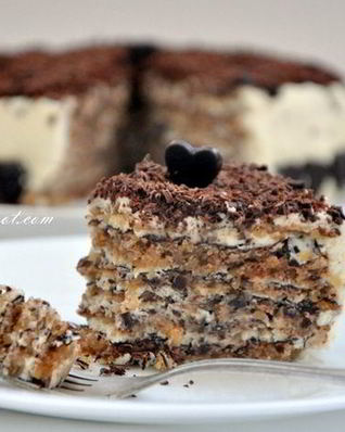 Итальянский ореховый торт