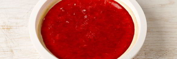 муссовый торт персик-клубника-карамель