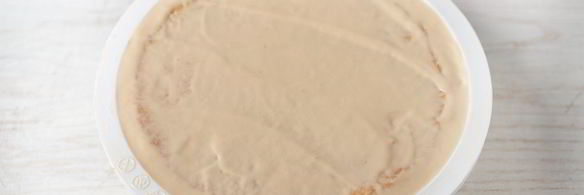 муссовый торт персик-клубника-карамель