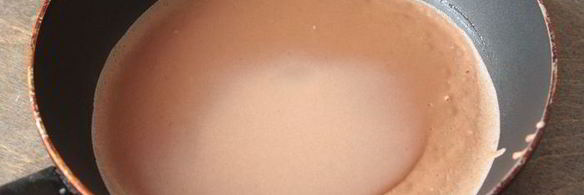 муссовый торт с шоколадными блинами