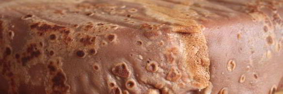 муссовый торт с шоколадными блинами