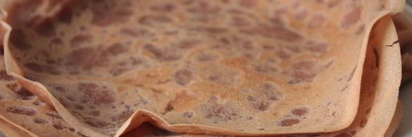 муссовый торт с шоколадными блинами