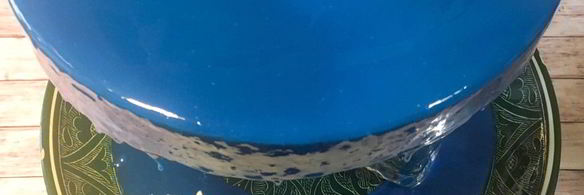 муссовый торт с зеркальной глазурью