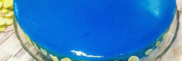 муссовый торт с зеркальной глазурью