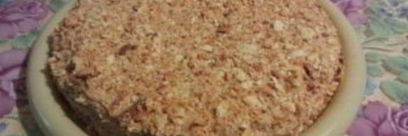 наполеон из слоеного теста со сгущенкой