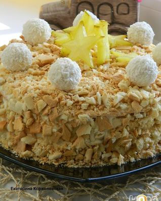 Наполеон на сливках