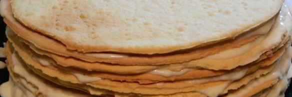 наполеон на сливках