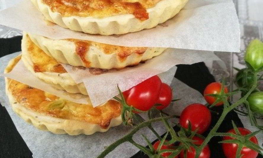 Рецепт пикантных сырных тортиков