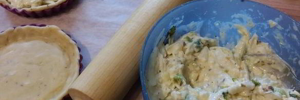 пикантные сырные тортики