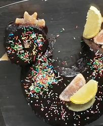 Простой торт Шоколадный петух