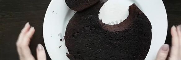 простой торт шоколадный петух