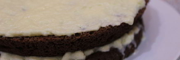 шоколадный ангельский бисквит