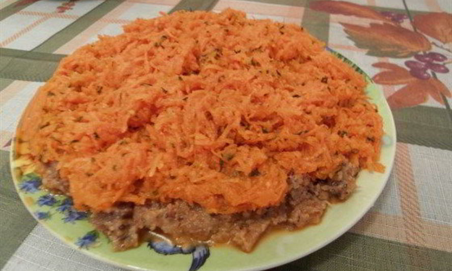 Рецепт сырого морковного торта