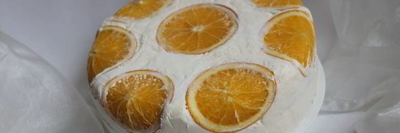 торт апельсиновая нежность