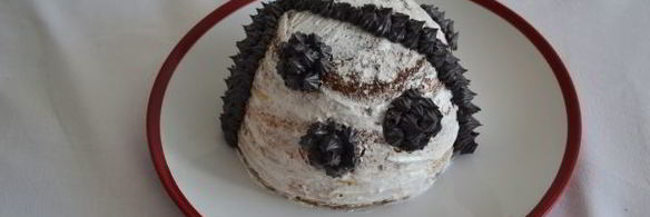 торт божья коровка