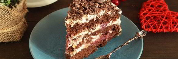 торт черный лес