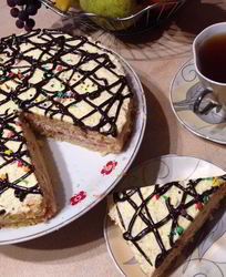 Торт домашний простой