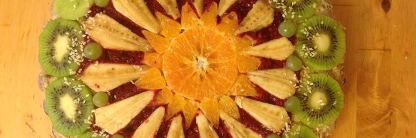 Торт фруктово-ореховый