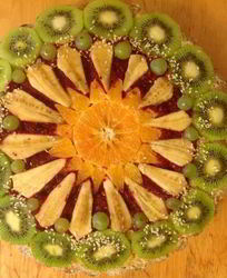 Торт фруктово-ореховый