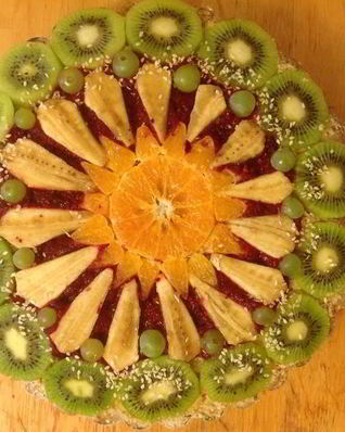 Торт фруктово-ореховый