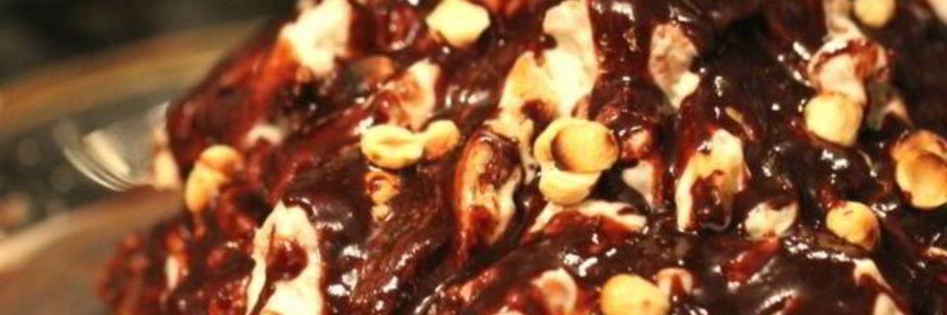 Торт Графские развалины со сметаной