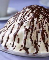 Торт из кусочков бисквита