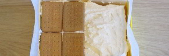 торт из печенья и творога