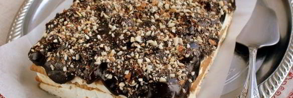 торт из печенья и творога