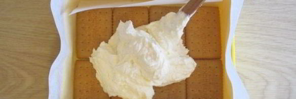 торт из печенья и творога
