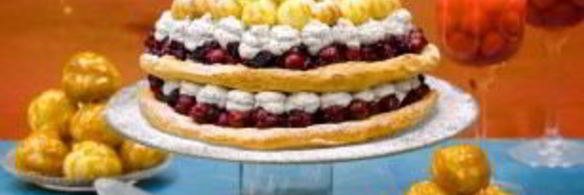 торт из заварного теста с медом