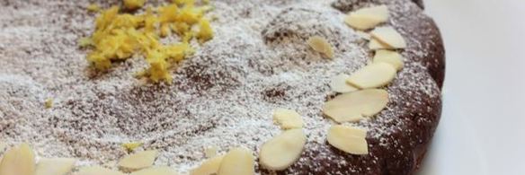 торт капрезе с лимоном