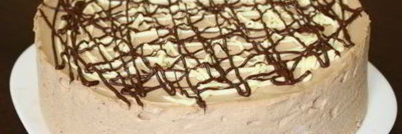 торт кокосово-шоколадный мусс