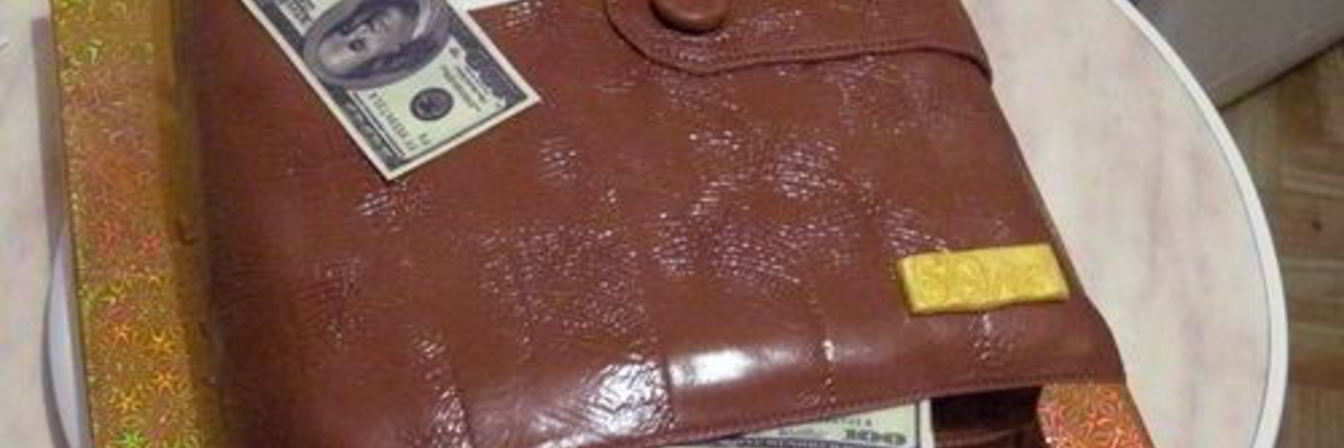 Торт Кошелек