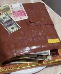 Торт Кошелек