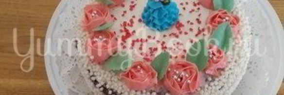 торт кротовая горка