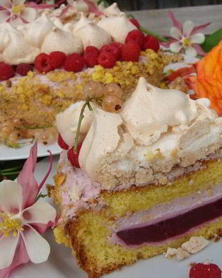 Торт Малиновая шкатулка