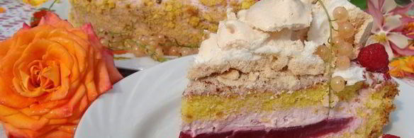 торт малиновая шкатулка