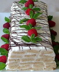 Торт Медовое полено