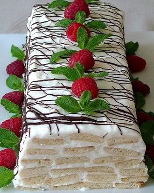 Торт Медовое полено