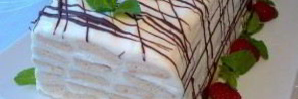 торт медовое полено