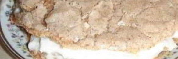 торт миндальный