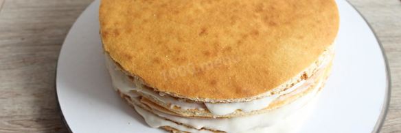 торт молочная девочка с пломбирным кремом