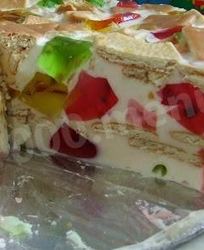 Торт Мозаика без яиц