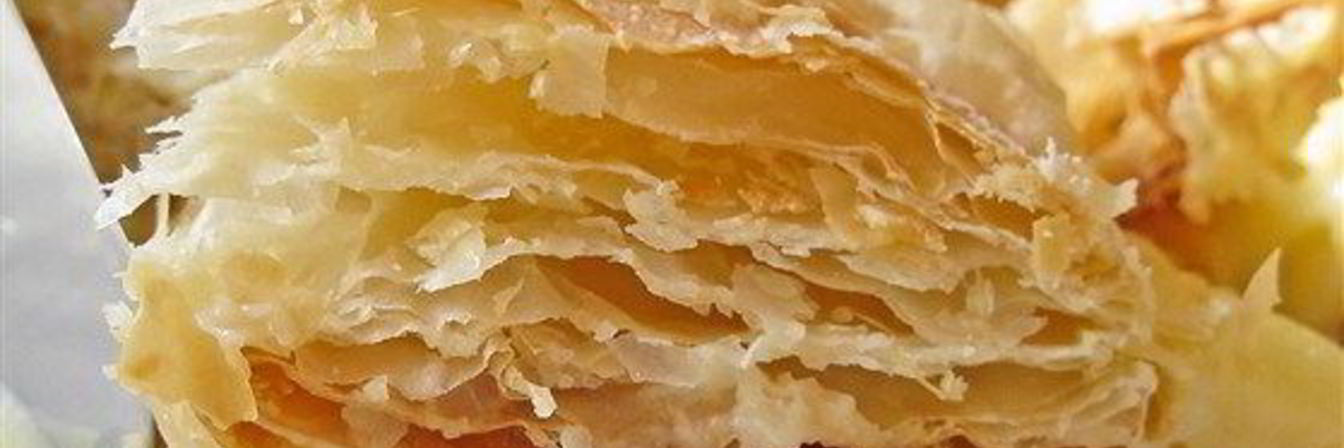 Торт Наполеон с апельсиновым кремом