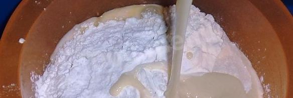 торт полено со сгущенкой